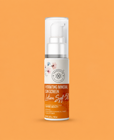 Veebeaute Hydrating Mineral Sun Screen Lotion SPF-50